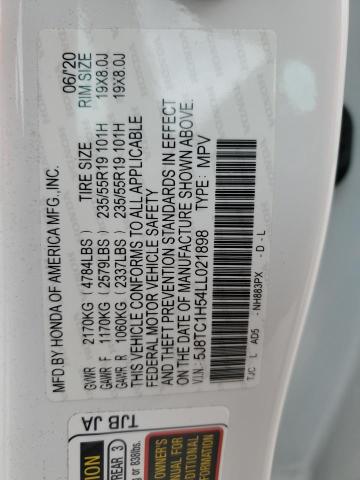 2020 ACURA RDX TECHNO 5J8TC1H54LL021898