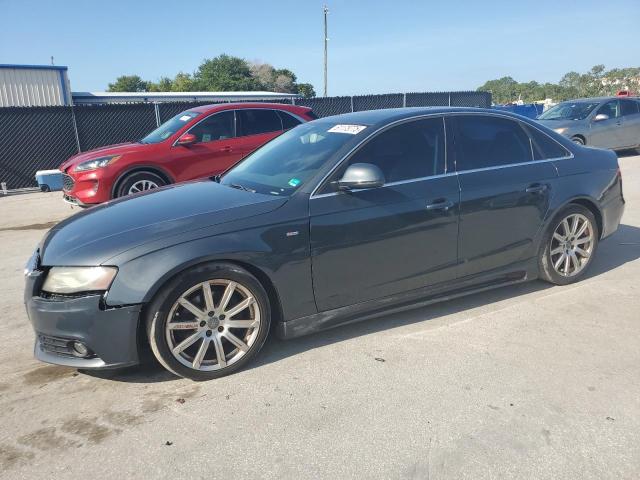 AUDI A4 PREMIUM 2009 charcoal sedan 4d gas WAUSF78K89N026882 photo #1