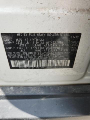 2017 SUBARU OUTBACK 2. - 4S4BSANC9H3295567