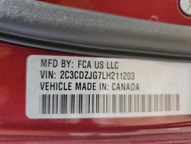 2020 DODGE CHALLENGER - 2C3CDZJG7LH211203
