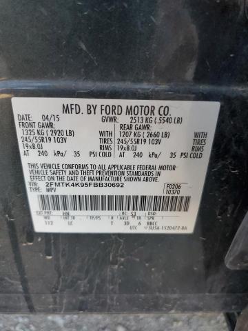 2015 FORD EDGE TITAN - 2FMTK4K95FBB30692