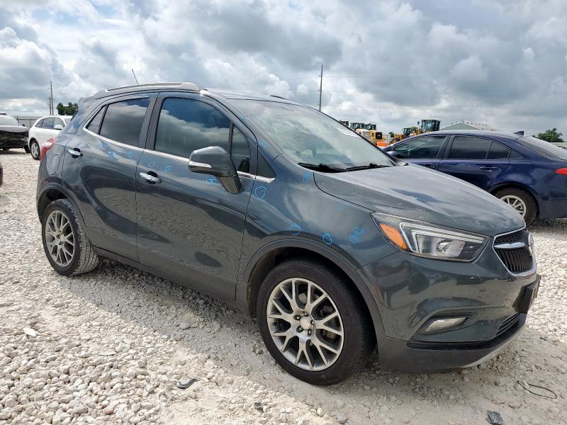 Vin: kl4cj1sb0jb665916, lot: 62196525, buick encore sport touring 20184
