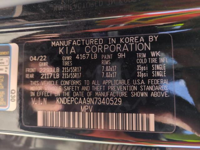 2022 KIA SELTOS LX KNDEPCAA9N7340529