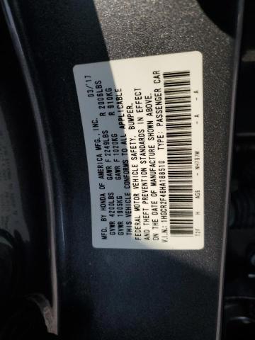 2017 HONDA ACCORD LX - 1HGCR2F46HA188510