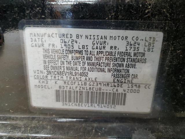 2024 NISSAN VERSA SV 3N1CN8EV1RL914052