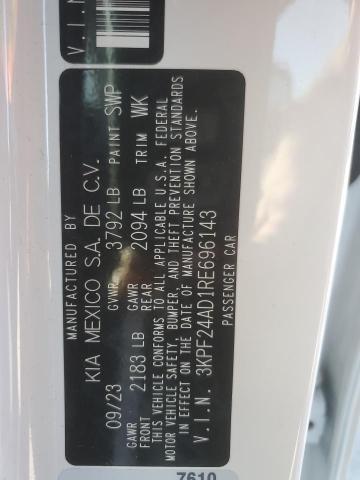 2024 KIA FORTE LX 3KPF24AD1RE696143