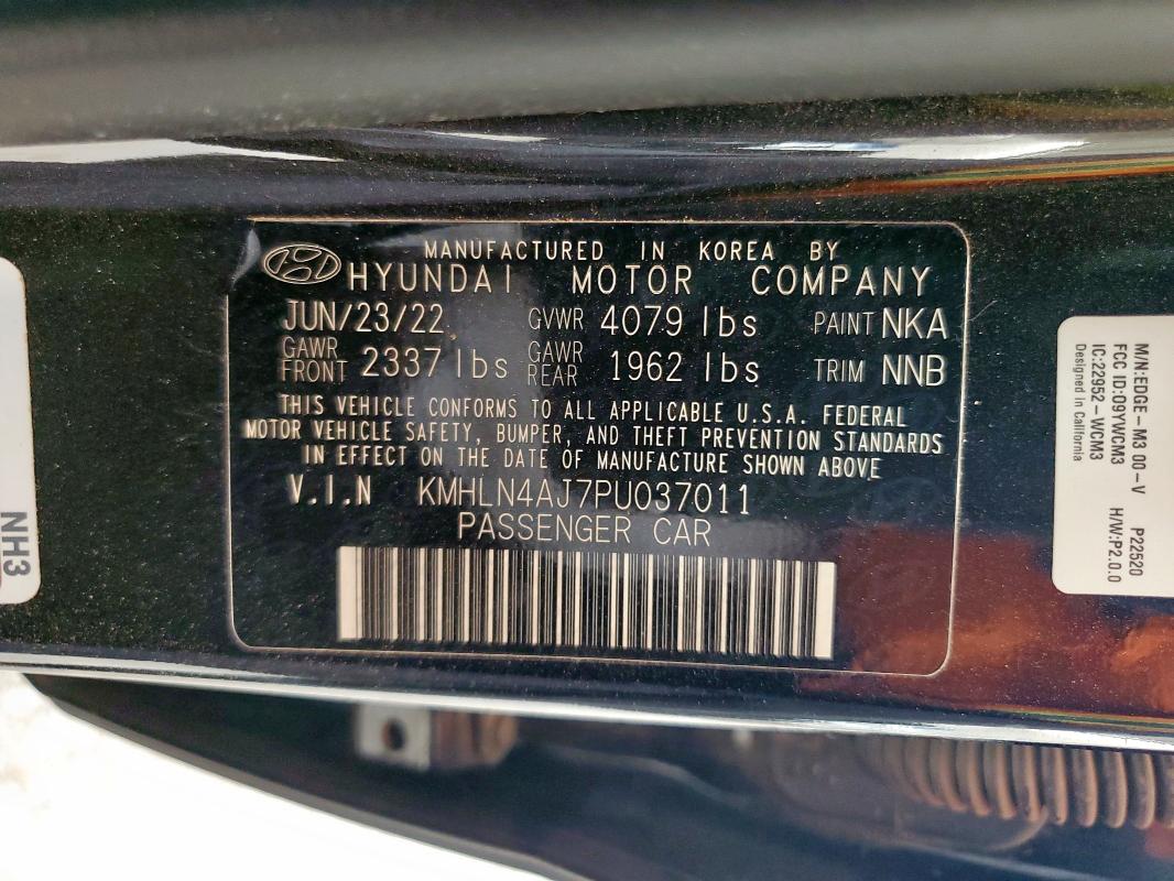 2023 HYUNDAI ELANTRA LI - KMHLN4AJ7PU037011