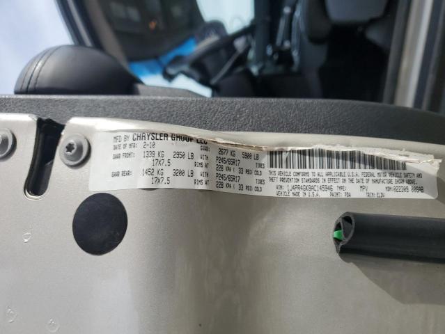 2010 JEEP GRAND CHER - 1J4PR4GK8AC145946