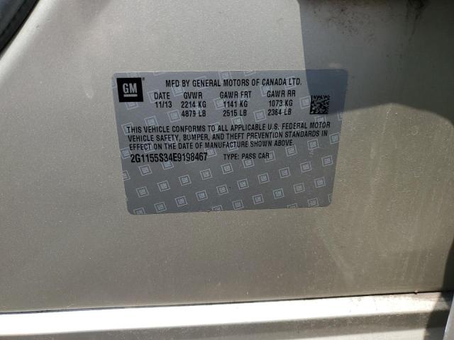 2014 CHEVROLET IMPALA LTZ - 2G1155S34E9198467
