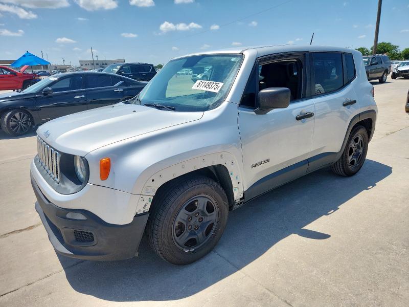 JEEP RENEGADE S 2015 silver  gas ZACCJAAH0FPB71633 photo #1