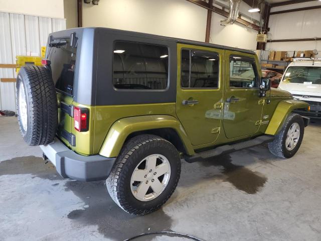 JEEP WRANGLER U 2010 green  gas 1J4BA5H10AL203156 photo #4
