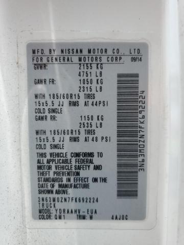 2015 CHEVROLET CITY EXPRE - 3N63M0ZN7FK692224