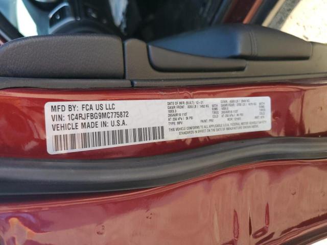 2021 JEEP GRAND CHER 1C4RJFBG9MC775872