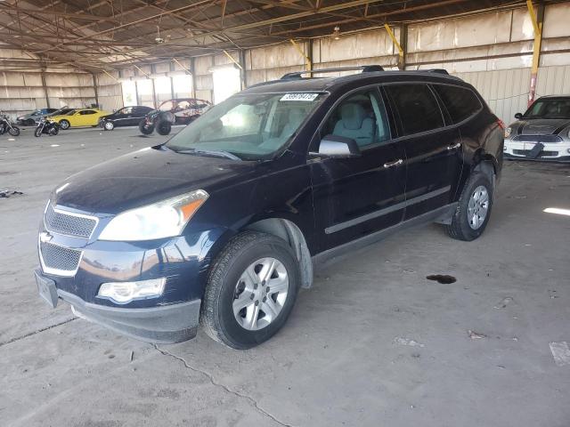 CHEVROLET TRAVERSE L 2011 blue  gas 1GNKRFED4BJ286159 photo #1