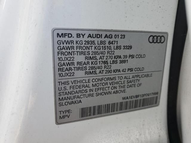 2023 AUDI Q8 PREMIUM #3303893686