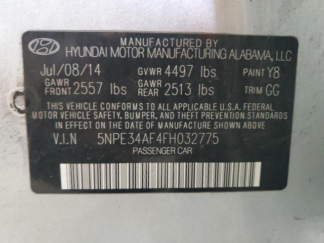 2015 HYUNDAI SONATA SPO - 5NPE34AF4FH032775
