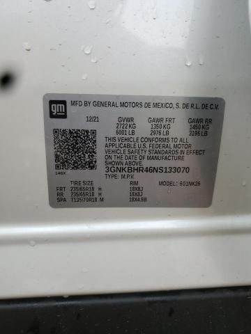 2022 CHEVROLET BLAZER 2LT - 3GNKBHR46NS133070
