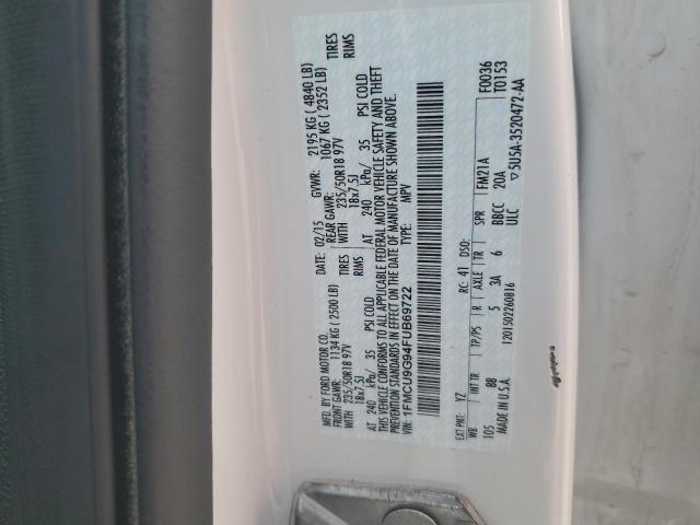 2015 FORD ESCAPE SE - 1FMCU9G94FUB69722