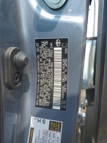 2022 TOYOTA COROLLA LE - JTDEAMDE2NJ051856