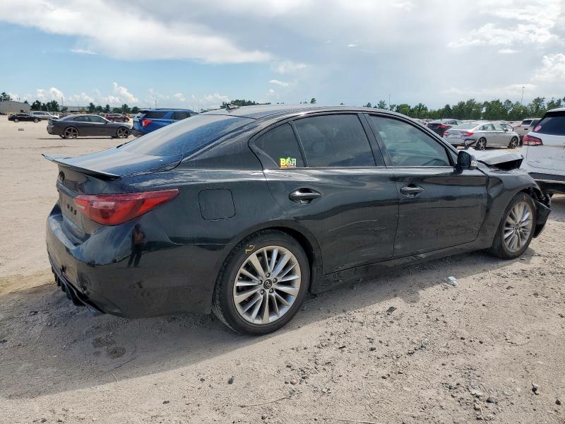 INFINITI Q50 LUXE 2021 black  gas JN1EV7BP6MM707339 photo #4