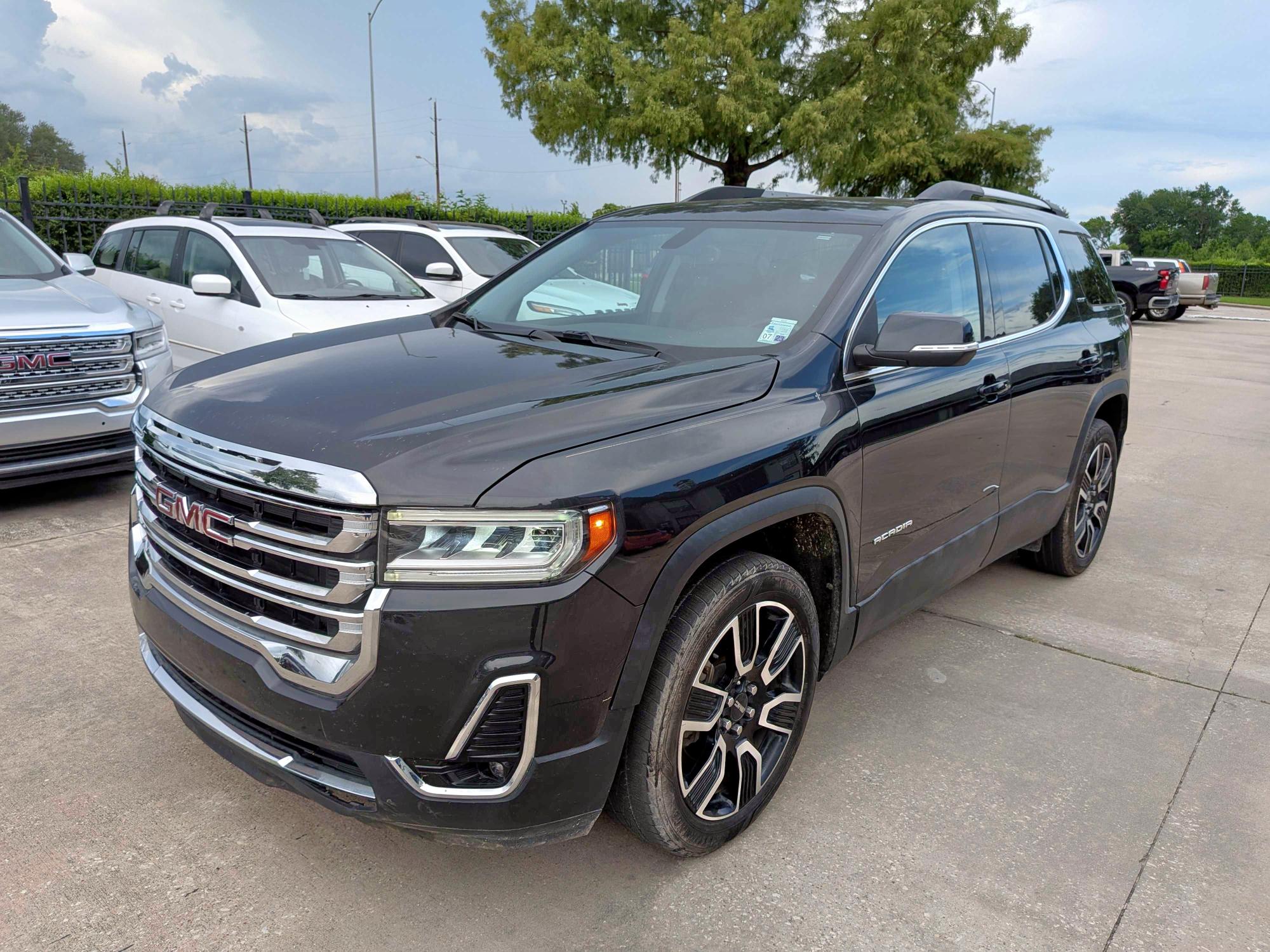 GMC ACADIA SLT 2020 black  gas 1GKKNMLSXLZ120665 photo #3