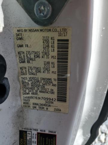 2018 NISSAN FRONTIER S - 1N6BD0CT6JN709942