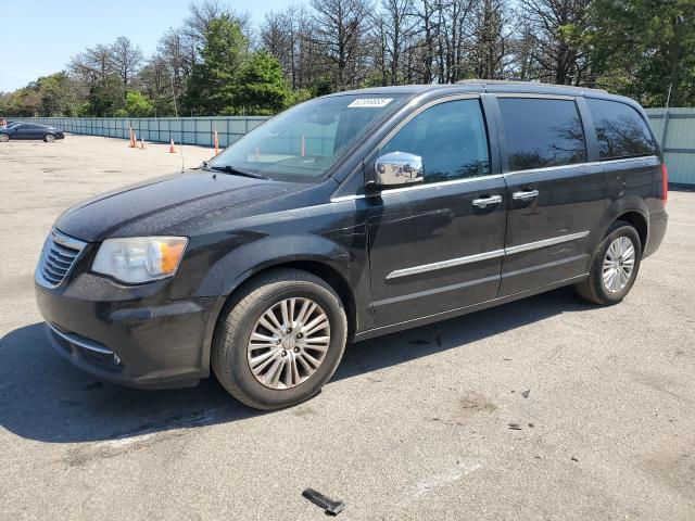 CHRYSLER TOWN & COU 2013 black  flexible fuel 2C4RC1CG2DR509385 photo #1