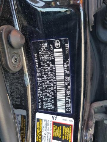 2019 TOYOTA AVALON XLE 4T1BZ1FB6KU017809