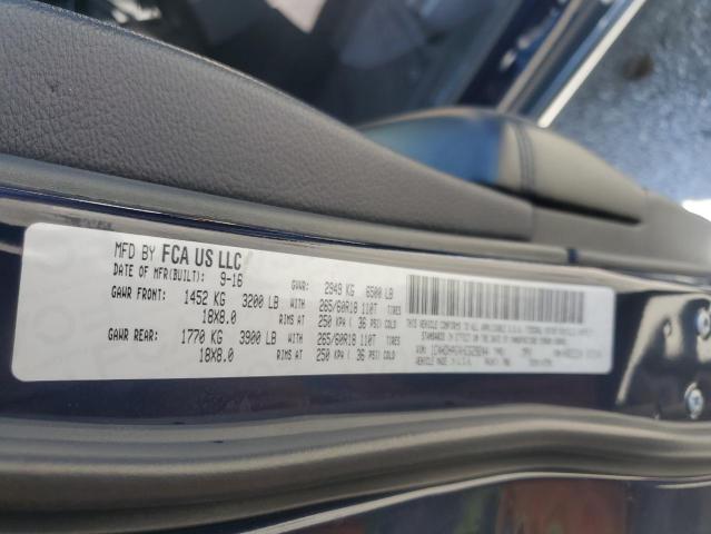 2017 DODGE DURANGO SX - 1C4RDHAG4HC629244