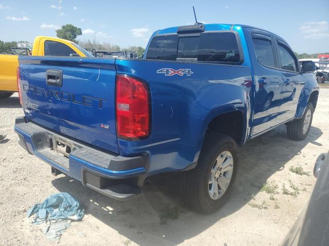 CHEVROLET COLORADO L 2021 blue  gas 1GCGTCEN7M1135133 photo #4