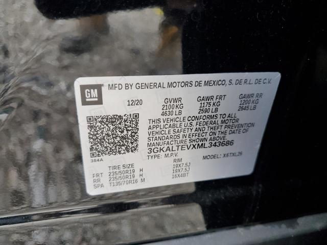 2021 GMC TERRAIN SL 3GKALTEVXML343686
