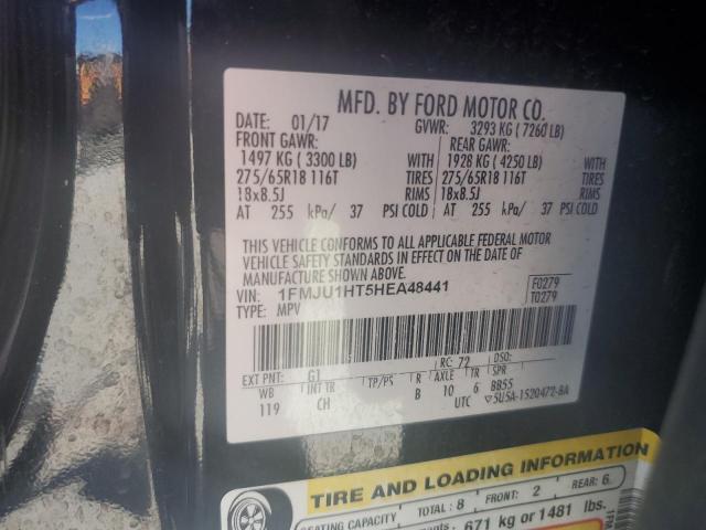 2017 FORD EXPEDITION 1FMJU1HT5HEA48441