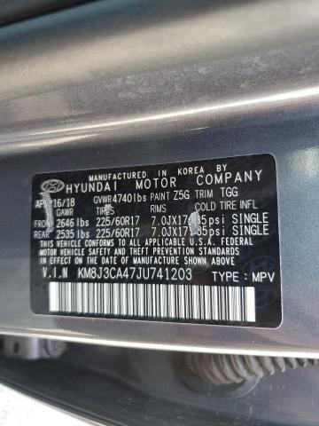 2018 HYUNDAI TUCSON SEL KM8J3CA47JU741203