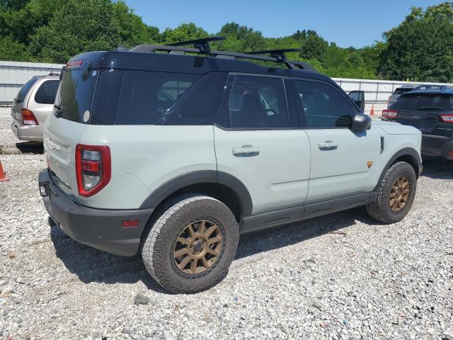 Vin: 3fmcr9d92mra50996, lot: 61769455, ford bronco badlands 20213