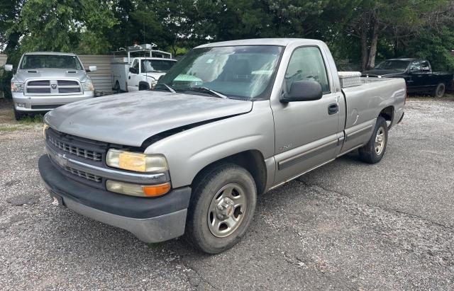 CHEVROLET SILVERADO 2000 gray pickup gas 1GCEC14W0YE198756 photo #3
