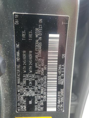 2018 TOYOTA HIGHLANDER 5TDKZRFH7JS284466