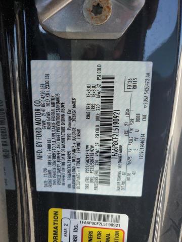 2020 FORD MUSTANG GT 1FA6P8CF2L5190921