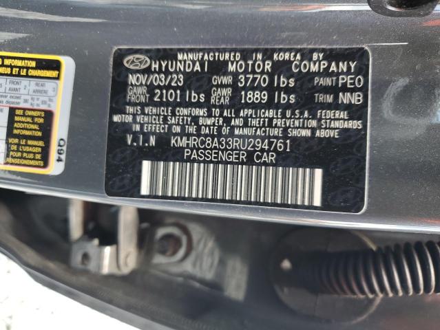 2024 HYUNDAI VENUE SEL KMHRC8A33RU294761