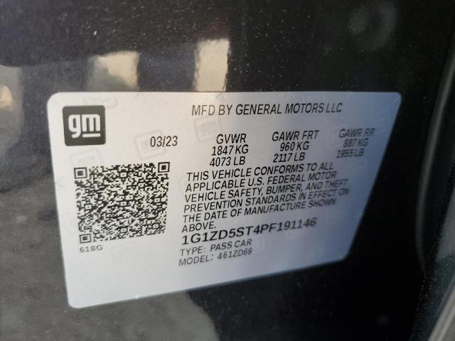 2023 CHEVROLET MALIBU LT 1G1ZD5ST4PF191146