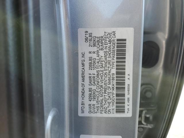 2019 HONDA ACCORD LX - 1HGCV1F14KA118619