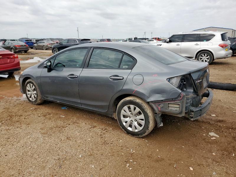 Vin: 19xfb2f53ce074611, lot: 59694645, honda civic lx 20122