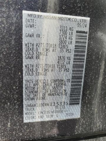 2024 NISSAN TITAN PRO- 1N6AA1ED1RN115335