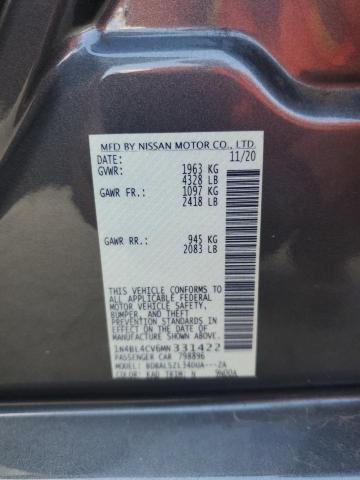 2021 NISSAN ALTIMA SR 1N4BL4CV6MN331422