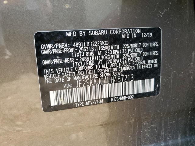 2020 SUBARU FORESTER P - JF2SKAJC4LH487213