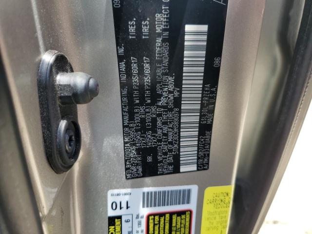 2017 TOYOTA SIENNA LE 5TDKZ3DC9HS890978
