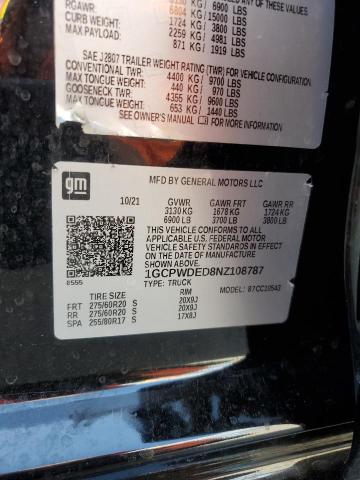 2022 CHEVROLET SILVERADO #3260477658