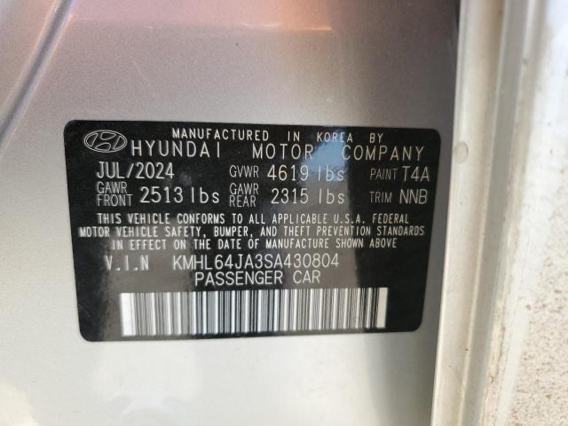 2025 HYUNDAI SONATA SEL KMHL64JA3SA430804