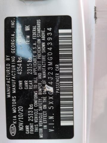 2021 KIA K5 LXS - 5XXG14J23MG043934