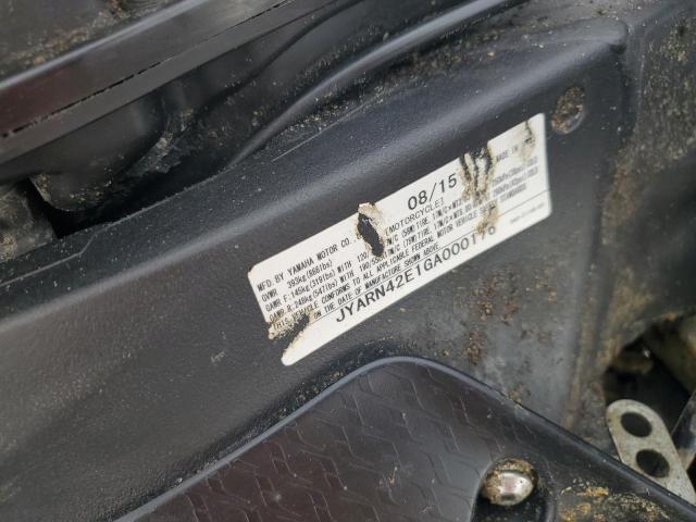 2016 YAMAHA YZFR1 JYARN42E1GA000176