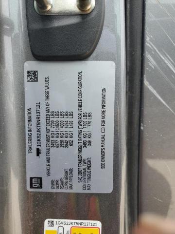 2022 GMC YUKON XL D 1GKS2JKT5NR137121